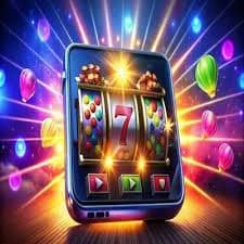 Tampilan aplikasi Casino Slot yang bisa diunduh di Android dan iOS